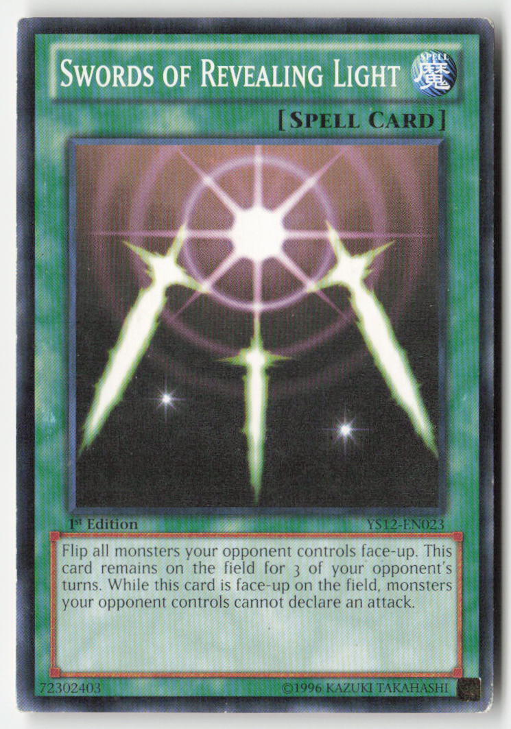 Swords of Revealing Light YS12-EN023 1st Edition Common Moderately Played
