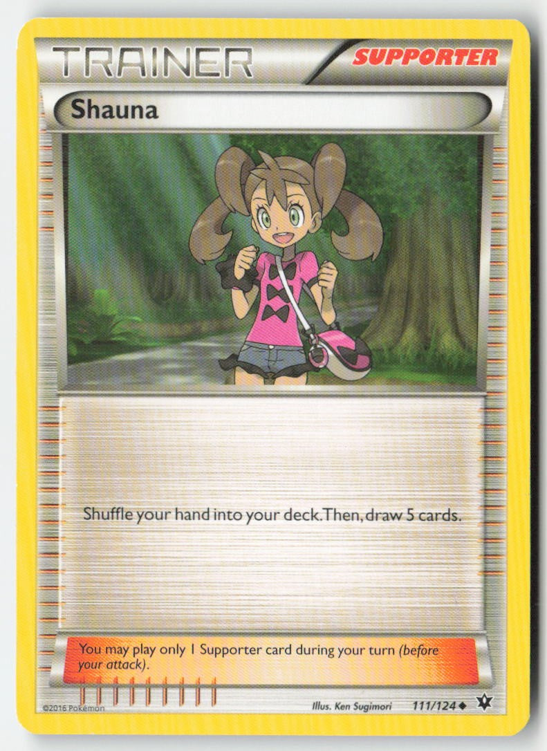 Shauna 111/124 Regular Fates Collide Moderately Played