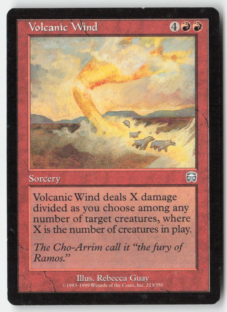 Volcanic Wind MMQ 223 Uncommon Moderately Played