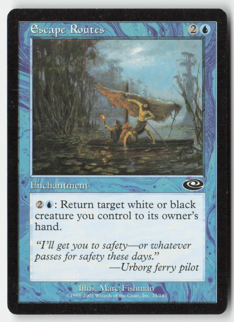 Escape Routes PLS 25 Common Moderately Played