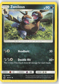 Zweilous 61/111 Regular Crimson Invasion Moderately Played