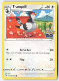 Tranquill 062/78 Regular Pokémon GO Moderately Played
