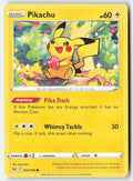 Pikachu 052/196 Regular Lost Origin Moderately Played