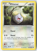 Whismur 80/124 Regular Fates Collide Moderately Played