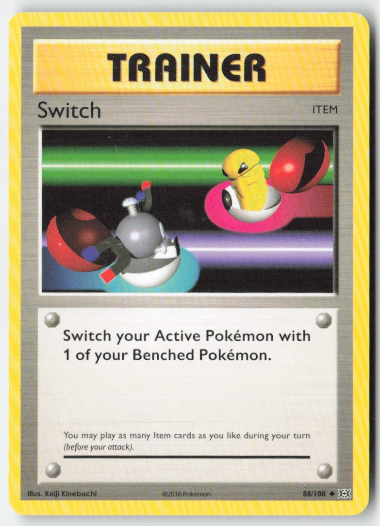 Switch 88/108 Regular Evolutions Moderately Played