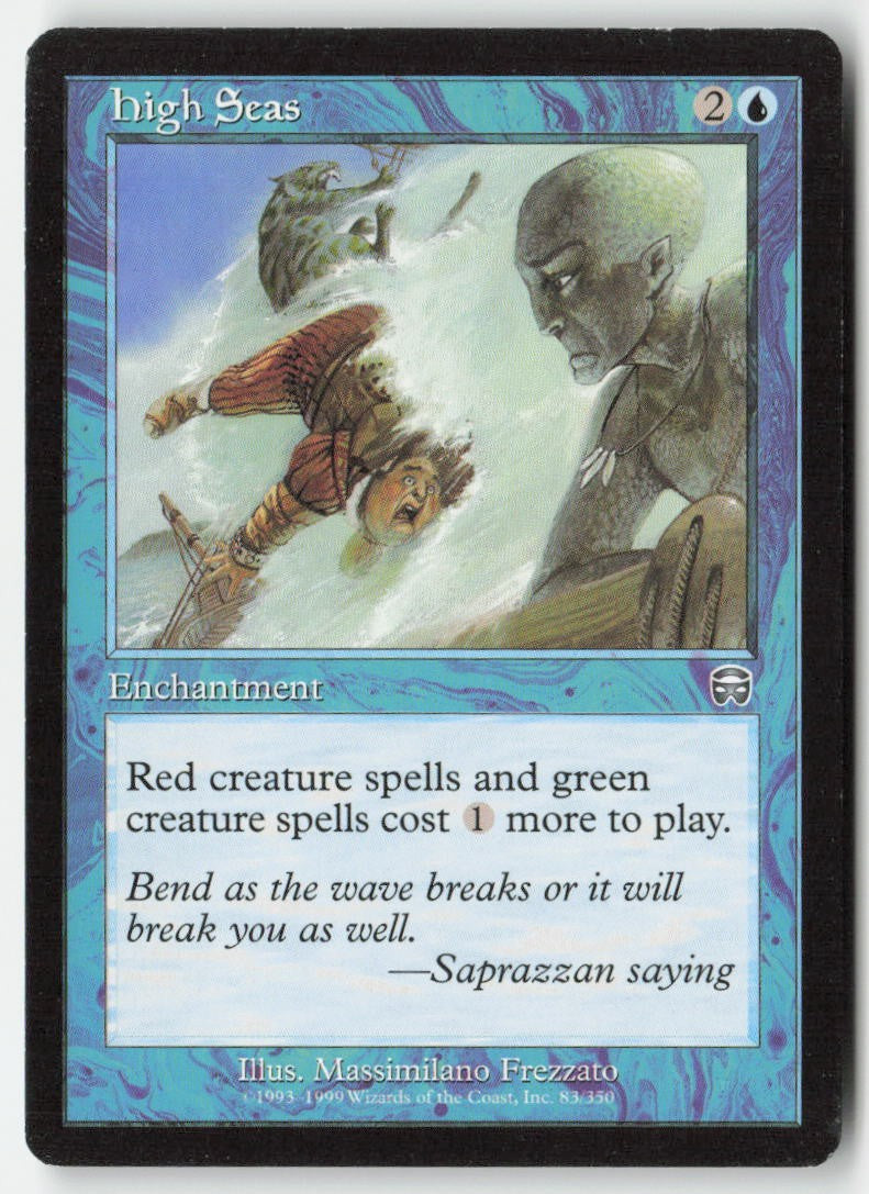 High Seas MMQ 83 Uncommon Moderately Played