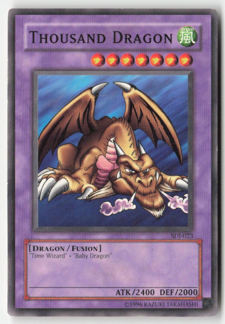 Thousand Dragon SDJ-023 Unlimited Common Moderately Played, Front