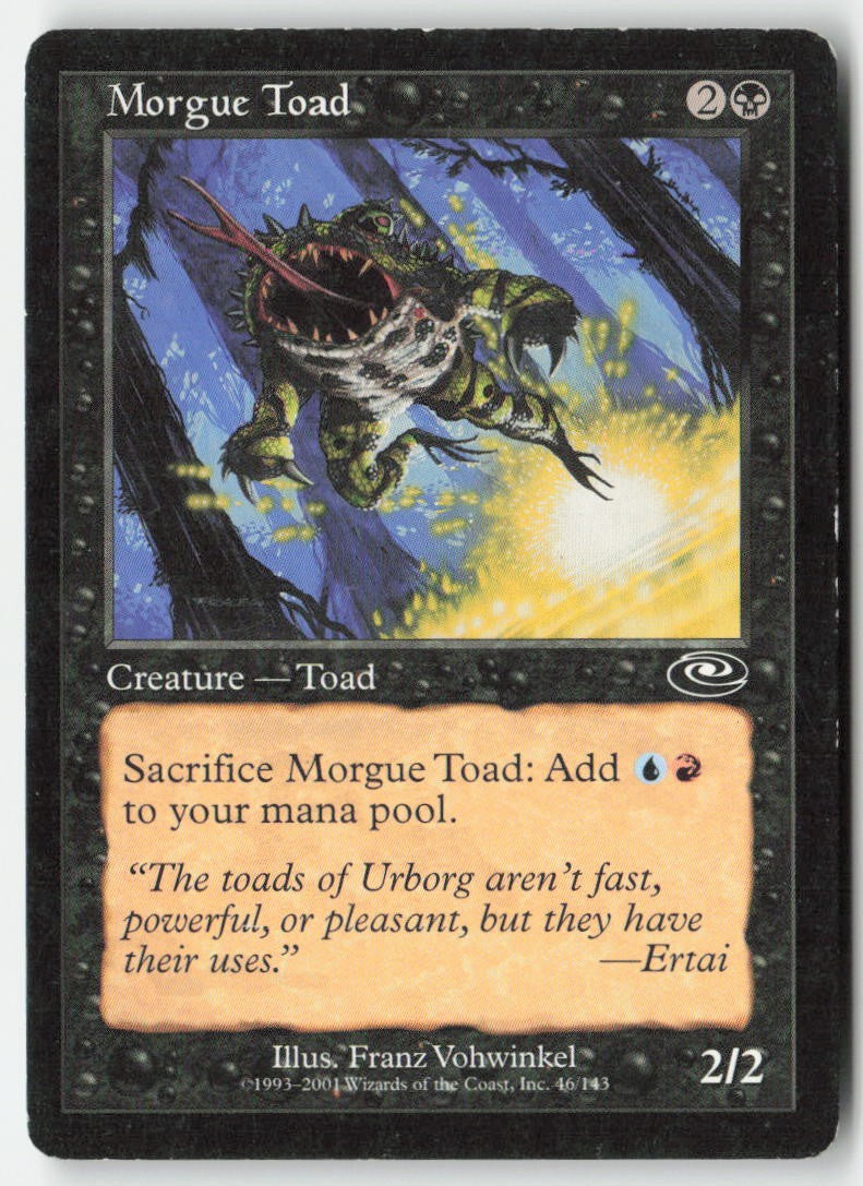 Morgue Toad PLS 46 Common Moderately Played