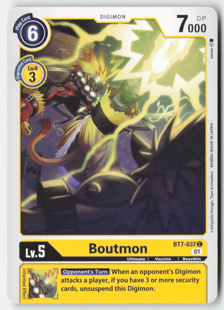 Boutmon BT7-037 Normal Common Near Mint
