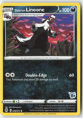 Galarian Linoone (Eevee Stamped) 036/073 Regular Battle Academy 2022 Moderately Played