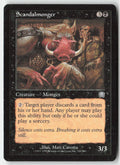 Scandalmonger MMQ 158 Uncommon Moderately Played