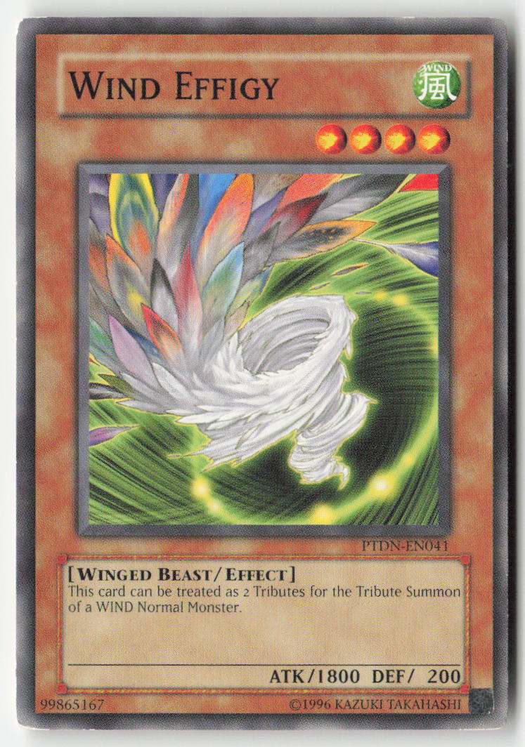 Wind Effigy PTDN-EN041 Unlimited Common Moderately Played