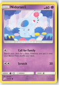 Nidoran♀ 54/181 Regular Team Up Moderately Played