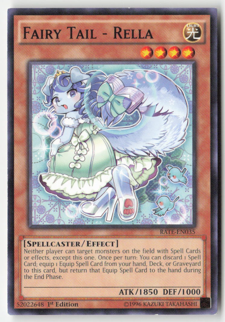 Fairy Tail - Rella RATE-EN035 1st Edition Common Moderately Played, Front