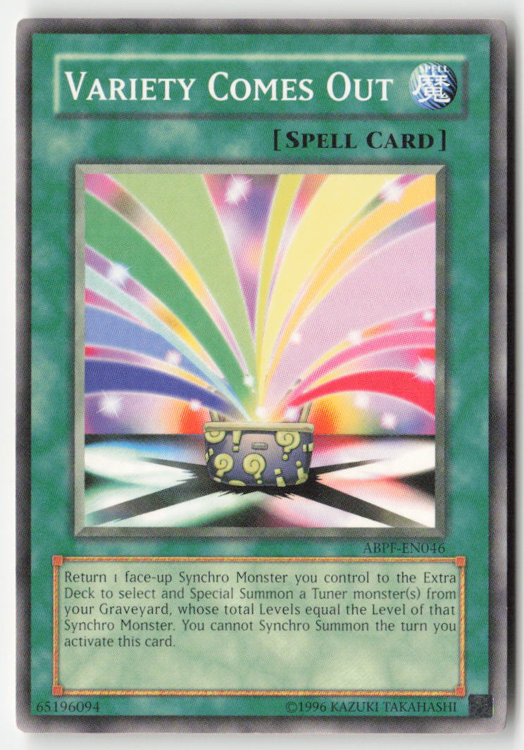 Variety Comes Out ABPF-EN046 Unlimited Common Moderately Played
