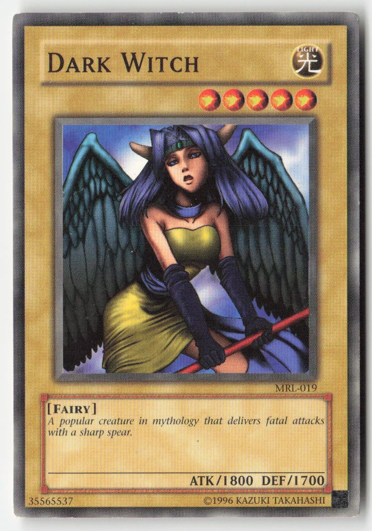 Dark Witch MRL-019 Unlimited Common Moderately Played