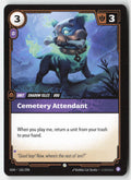 Cemetery Attendant #165/298 - Origins - Riftbound - Common - Lightly Played