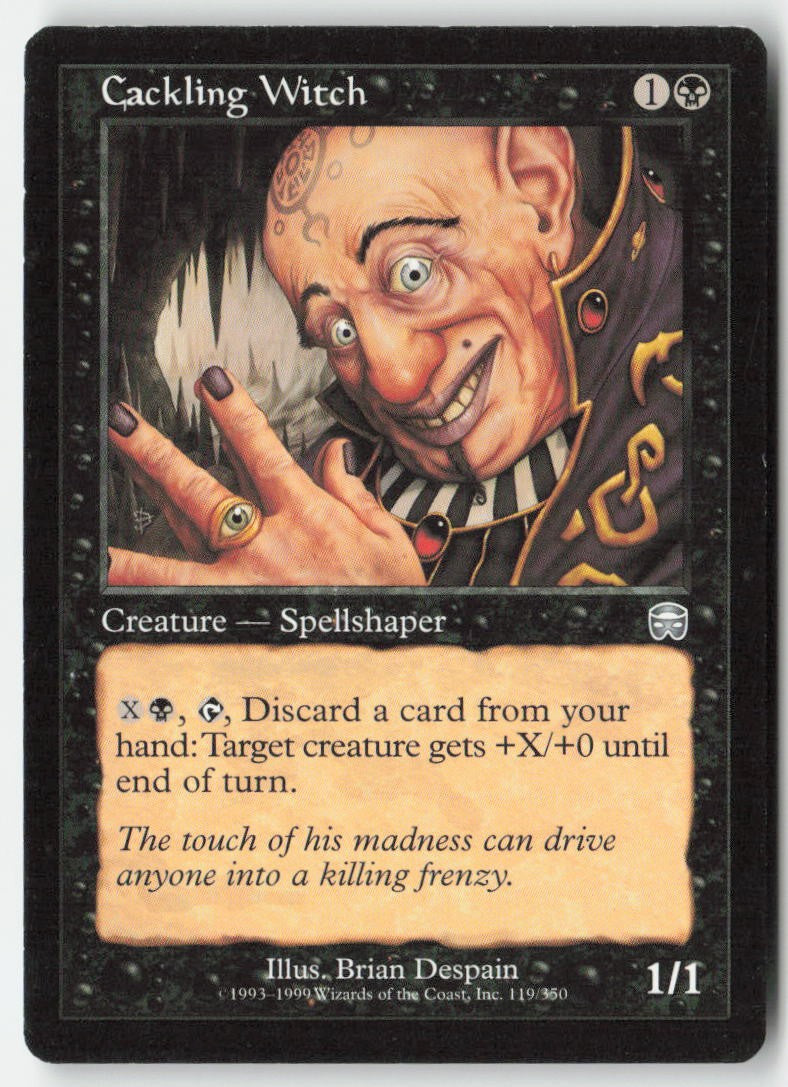 Cackling Witch MMQ 119 Uncommon Moderately Played