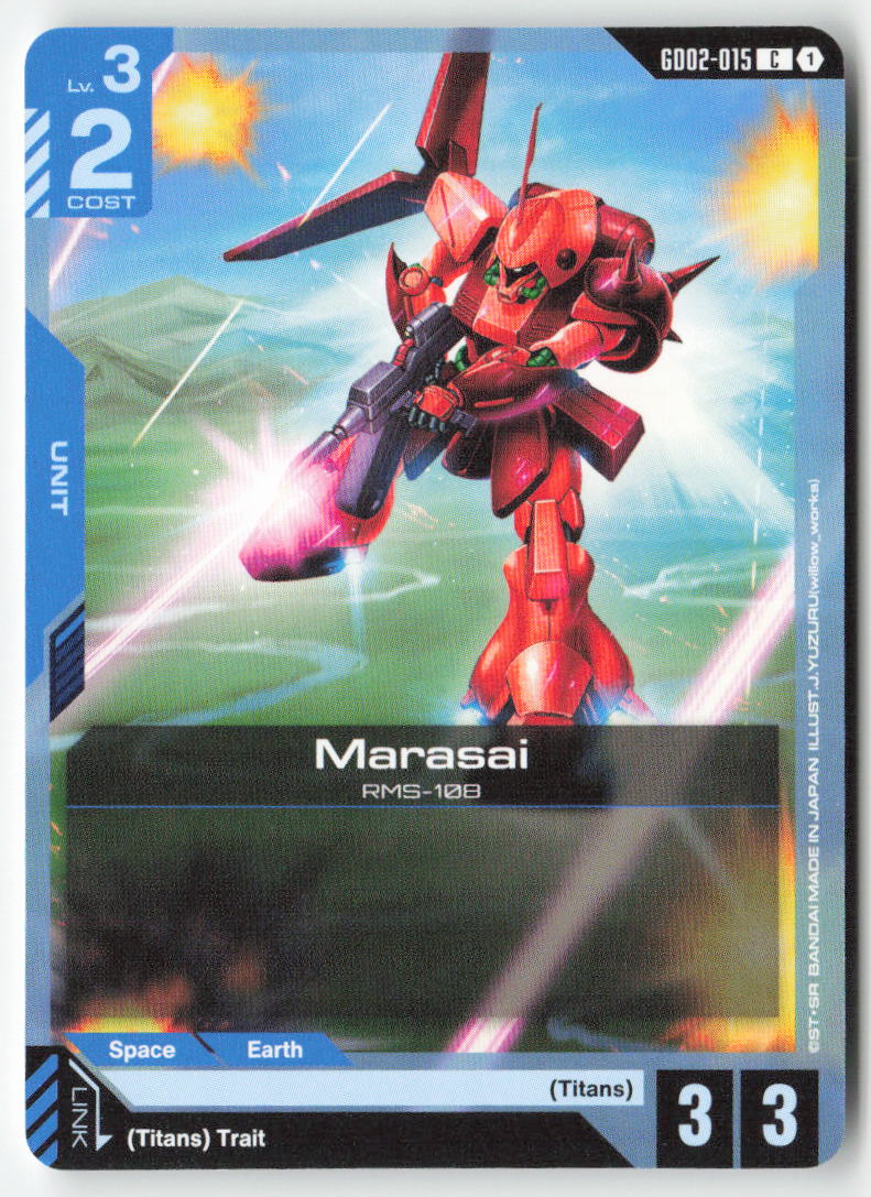 Marasai GD02-015 Common Normal Lightly Played