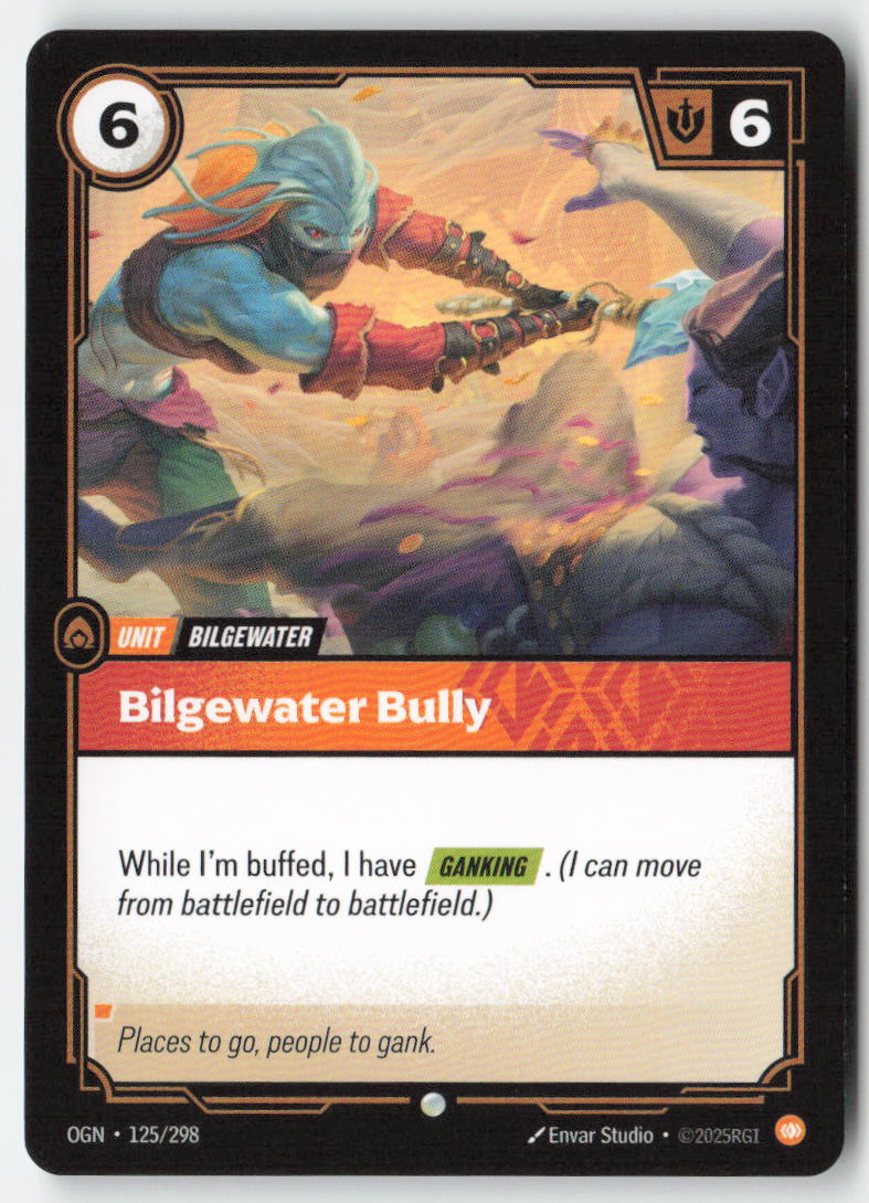 Bilgewater Bully #125/298 - Origins - Riftbound - Common - Lightly Played