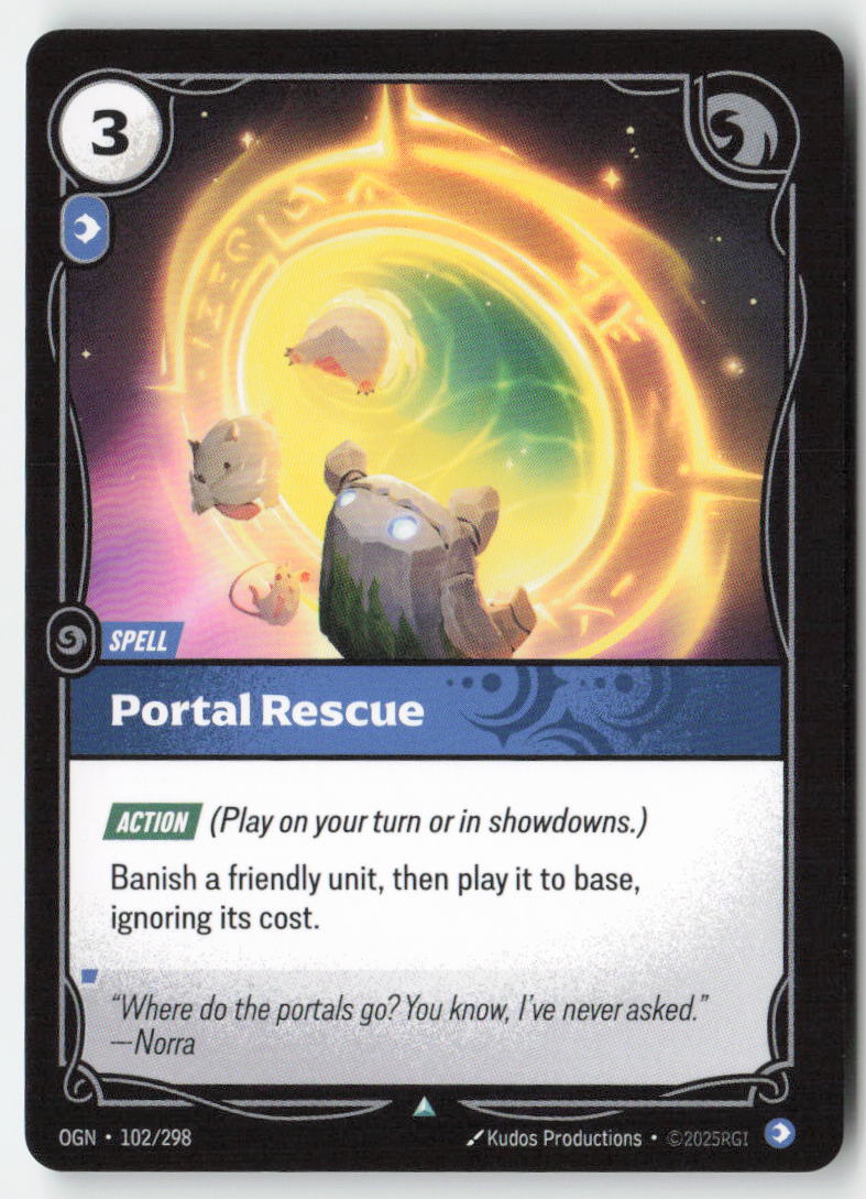 Portal Rescue #102/298 - Origins - Riftbound - Uncommon - Lightly Played