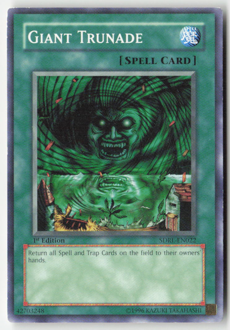Giant Trunade SDRL-EN022 1st Edition Common Moderately Played