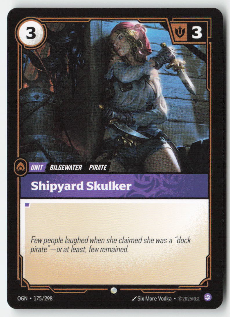 Shipyard Skulker #175/298 - Origins - Riftbound - Common - Lightly Played