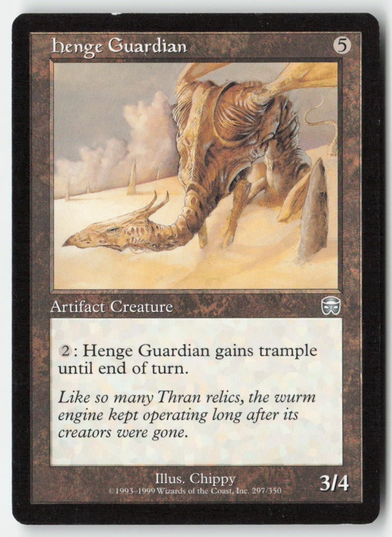 Henge Guardian MMQ 297 Uncommon Moderately Played