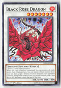Black Rose Dragon LED4-EN028 1st Edition Common Moderately Played