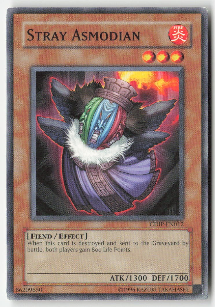 Stray Asmodian CDIP-EN012 Unlimited Common Moderately Played