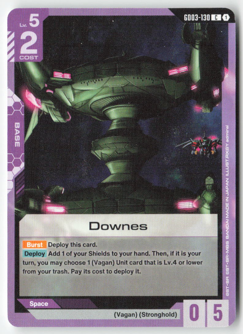 Downes GD03-130 Common Normal Lightly Played