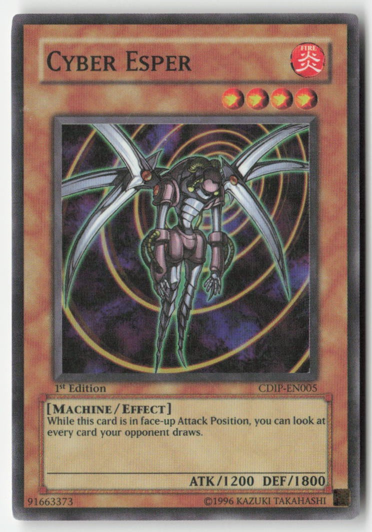 Cyber Esper CDIP-EN005 1st Edition Super Rare Moderately Played