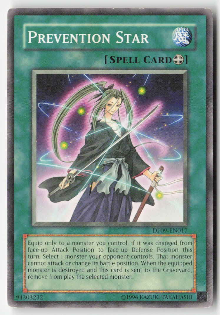 Prevention Star DP09-EN017 Unlimited Common Moderately Played