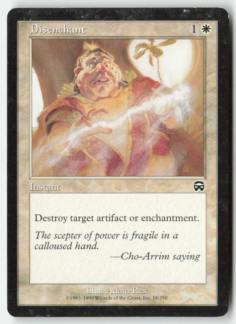 Disenchant MMQ 18 Common Moderately Played