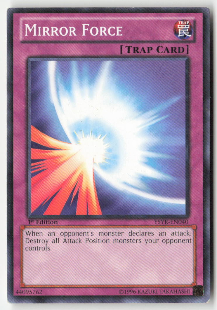 Mirror Force YSYR-EN040 1st Edition Common Moderately Played
