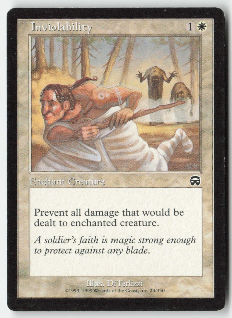 Inviolability MMQ 23 Common Moderately Played