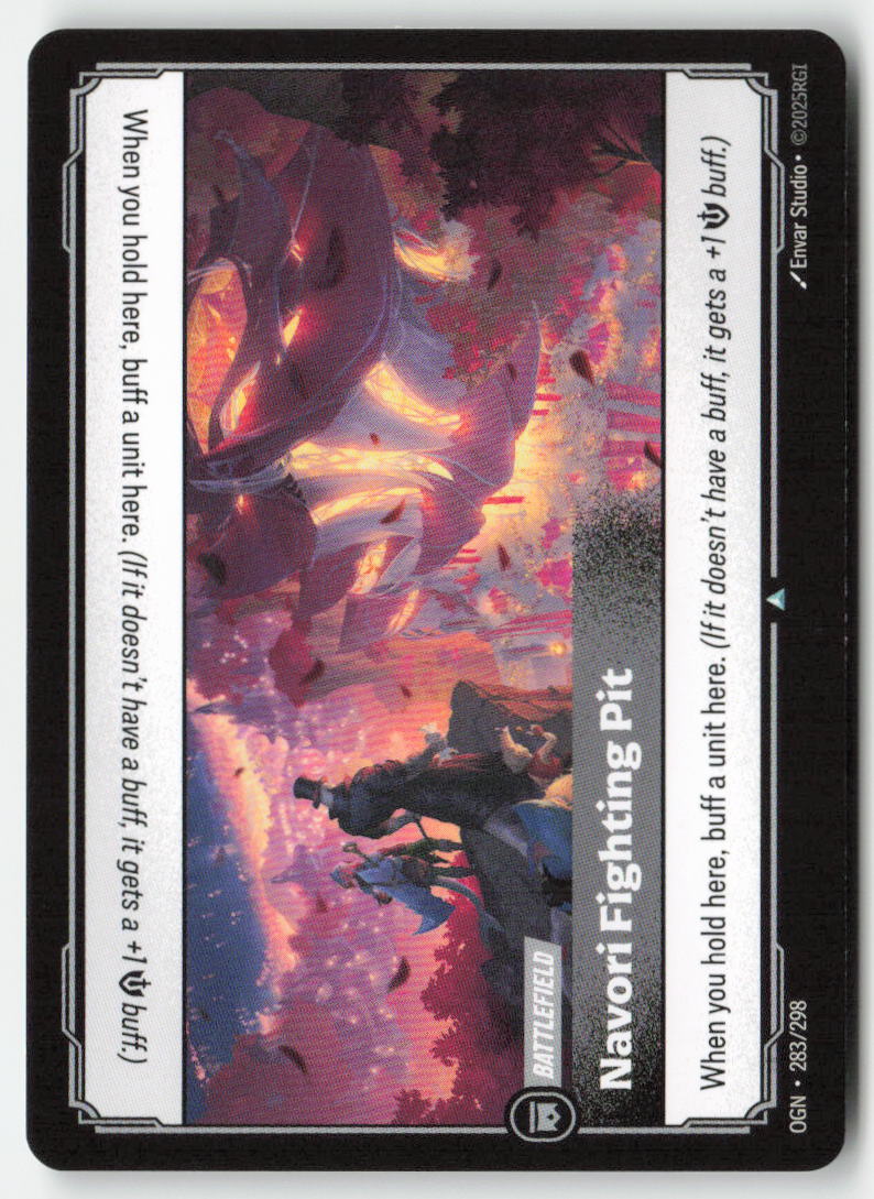 Navori Fighting Pit #283/298 - Origins - Riftbound - Uncommon - Lightly Played