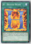 H - Heated Heart SDHS-EN028 1st Edition Common Moderately Played