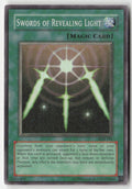 Swords of Revealing Light LOB-101 Unlimited Super Rare Moderately Played