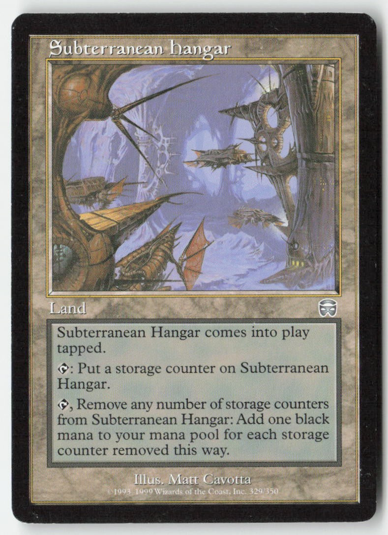 Subterranean Hangar MMQ 329 Uncommon Moderately Played