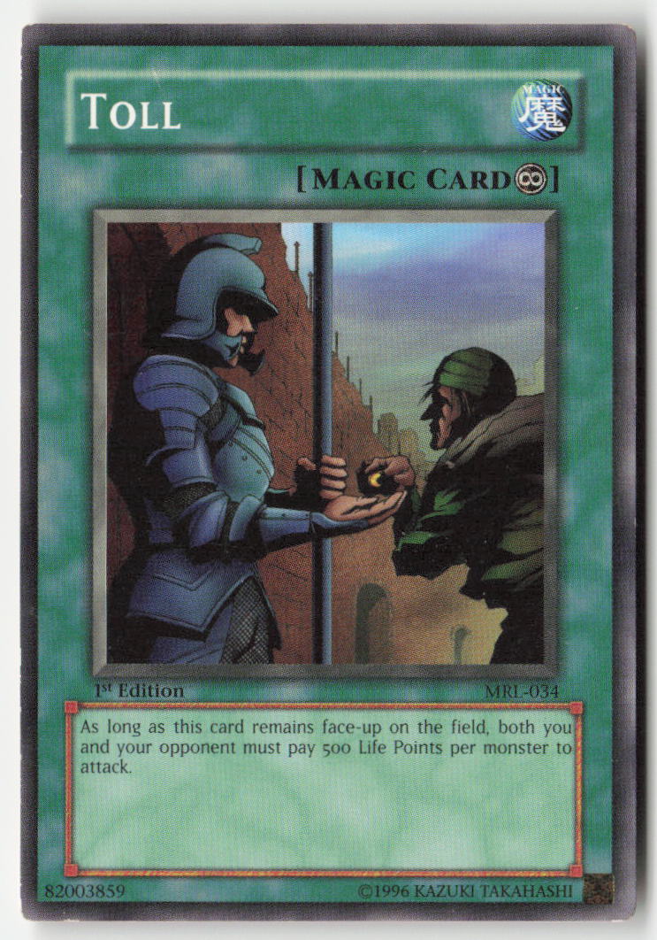 Toll MRL-034 1st Edition Common Moderately Played, Front