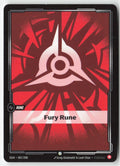 Fury Rune #007/298 - Origins - Riftbound - Common - Lightly Played