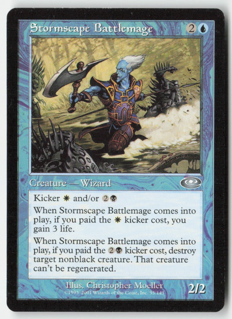 Stormscape Battlemage PLS 35 Uncommon Moderately Played