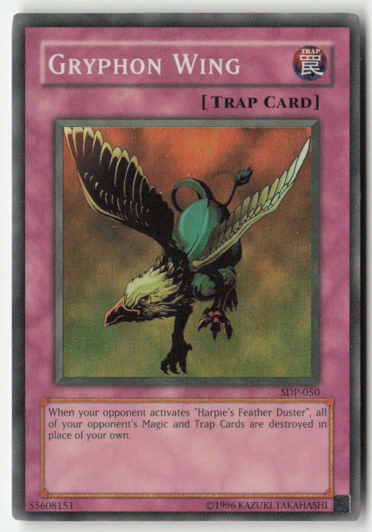 Gryphon Wing SDP-050 Unlimited Super Rare Moderately Played