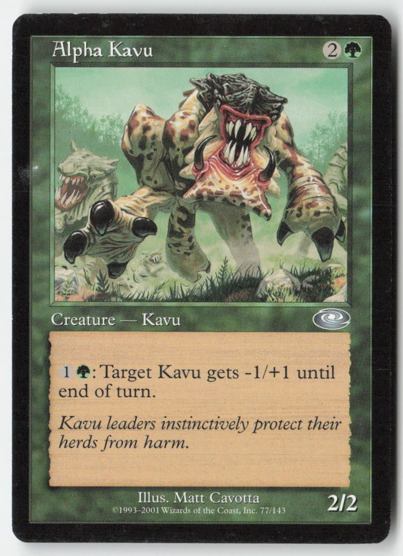 Alpha Kavu PLS 77 Uncommon Moderately Played