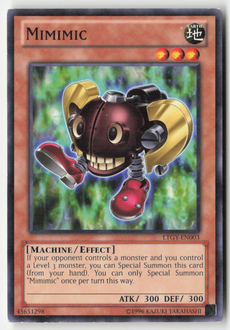 Mimimic LTGY-EN003 Unlimited Common Moderately Played