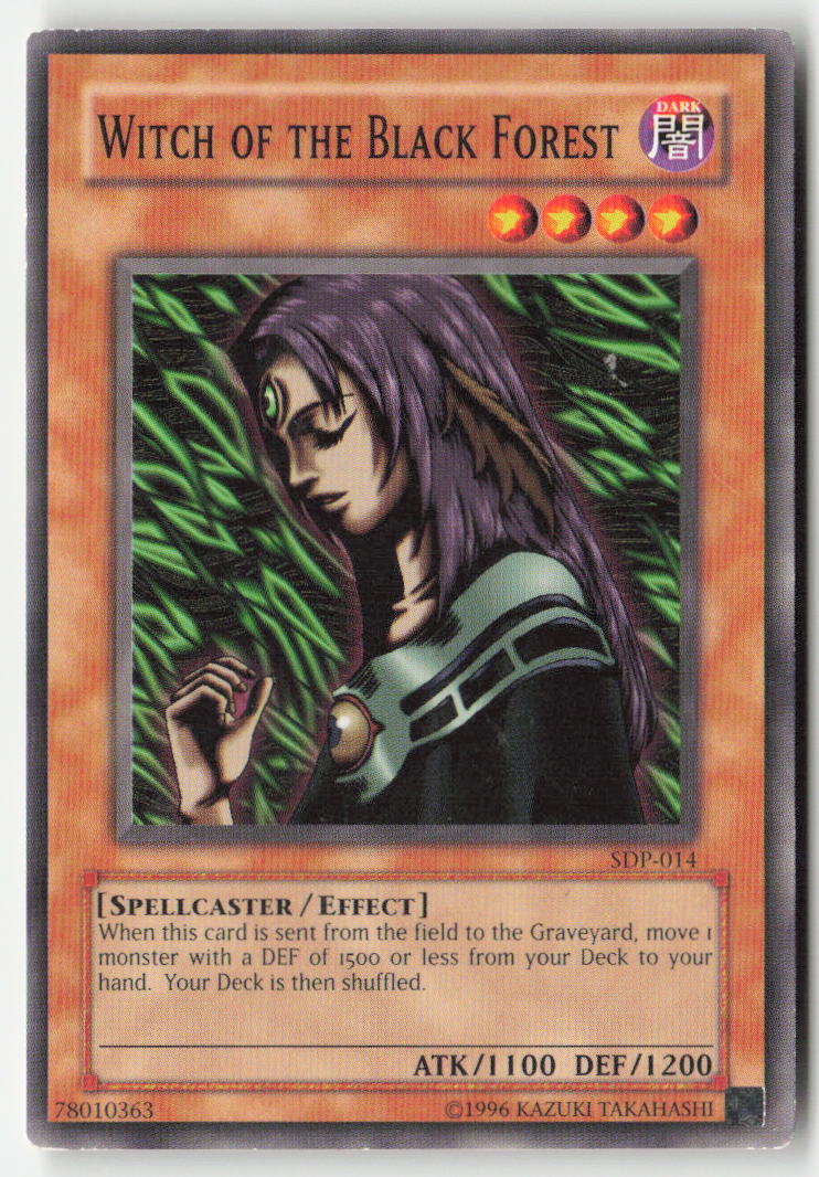 Witch of the Black Forest SDP-014 Unlimited Common Moderately Played