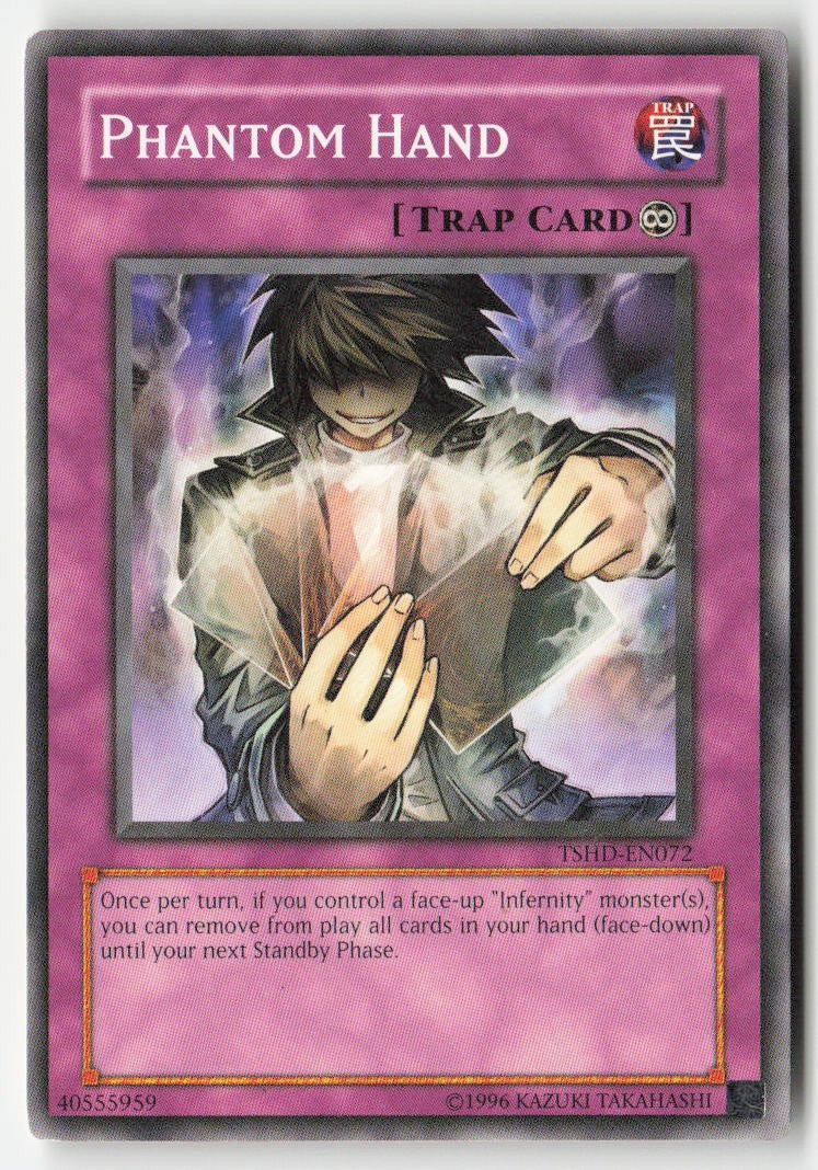 Phantom Hand TSHD-EN072 Unlimited Common Moderately Played, Front