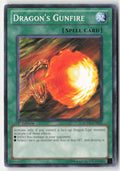 Dragon's Gunfire SDDL-EN025 1st Edition Common Moderately Played