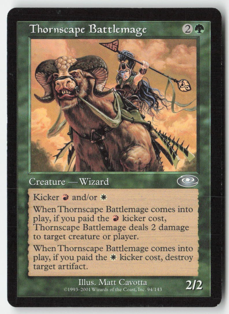Thornscape Battlemage PLS 94 Uncommon Moderately Played